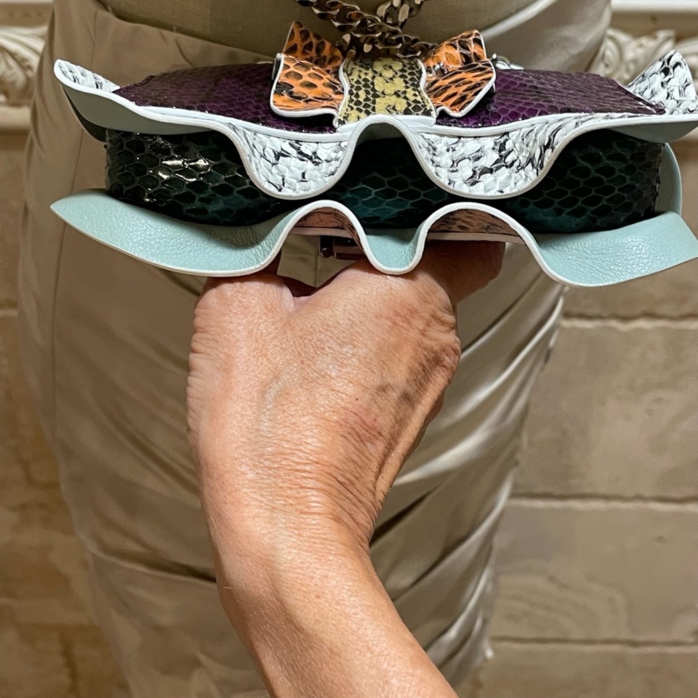 Fendi Python Micro Baguette Elaphe Waves - image 7